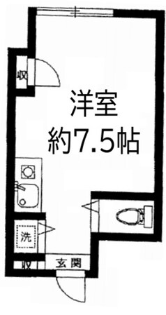 マイステージ代田橋の物件間取画像